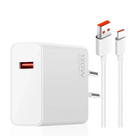 Зарядное устройство Xiaomi 120W Charging Combo (Type-A) EU